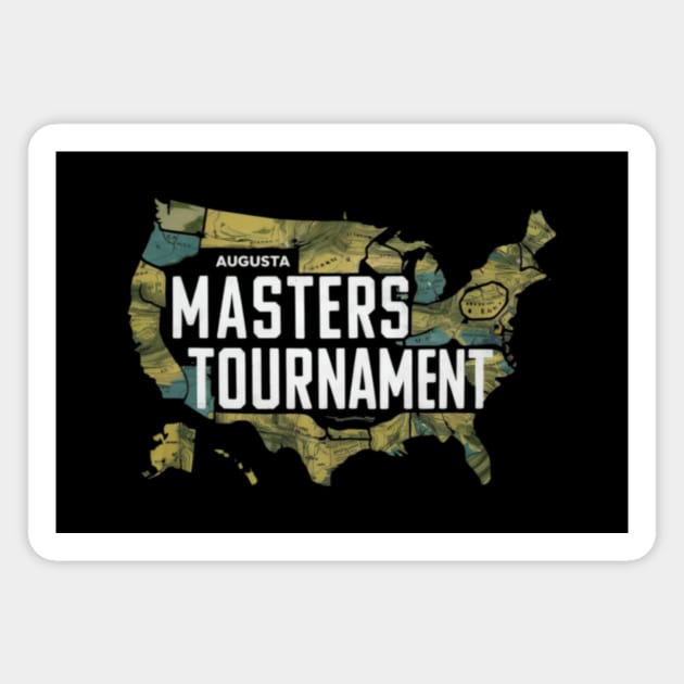 masters golf competition Magnet by CreationArt8